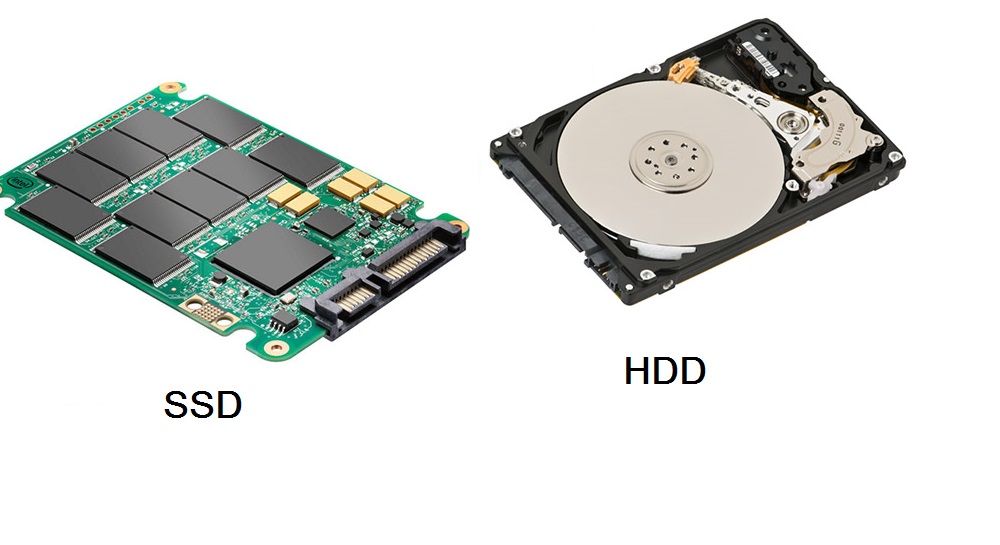 ssd και hdd